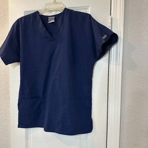 Cherokee Women's XS Navy Scrub Top